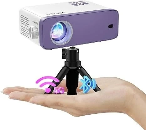 Voplls WiFi Bluetooth 1080P Full HD 12000L Video Projektör HDMI Usb AV
