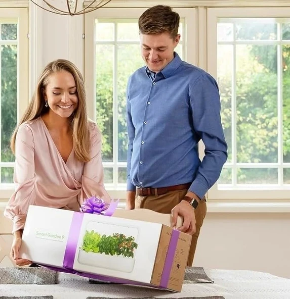 Click & Grow Kapalı Alan Bitki Bahçesi Seti Büyüme Işığı İle - Gri - 4