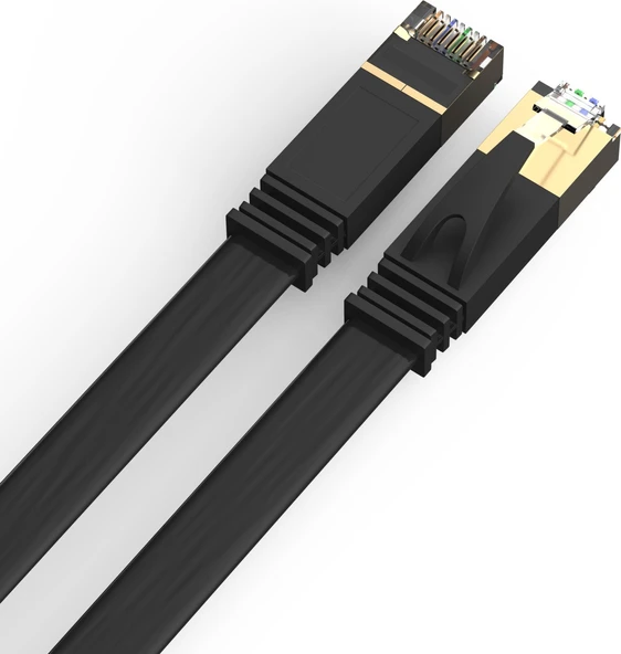 HP DHC-CAT7-FLAT U/FTP Ethernet Kablo, 10GBPS 3 Metre - 4