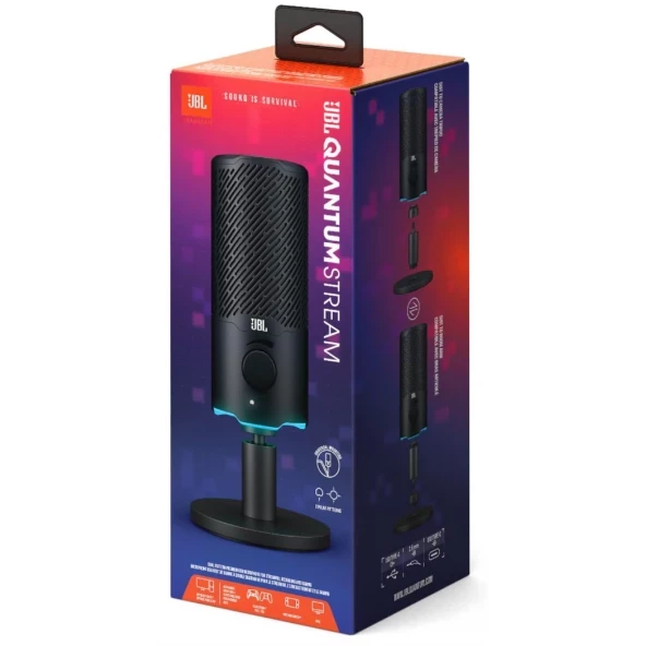 Jbl Quantum Stream Kablolu Gaming Mikrofon