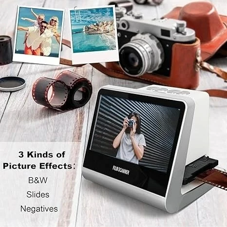 Jerbiaby 5 Inc LCD Ekranlı 22MP Film Tarayıcı 16GB - 3