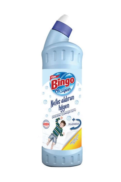 Bingo Oksijenli Çamaşır Suyu 750 ml Hassas Hijyen Nefes Aldıran Hijyen