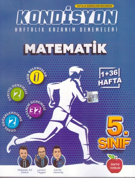 NEWTON 5.SINIF KONDİSYON MATEMATİK DENEMESİ ( 37 HAFTA )