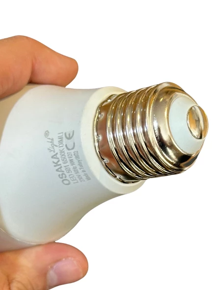 Osaka 10W (75W) 6500K (Beyaz Işık) E27 Duylu Dim Edilebilir Led Ampul (4 Adet) - Resim 5