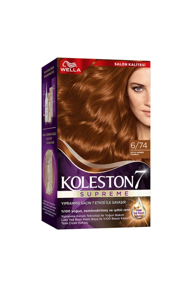 Koleston Kit 6.74 Terrakota Saç Boyası - 3