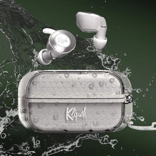 Klipsch T5 II True Wireless Sport Kablosuz Kulak İçi Bluetooth Kulaklık Beyaz-TEŞHİR - 2