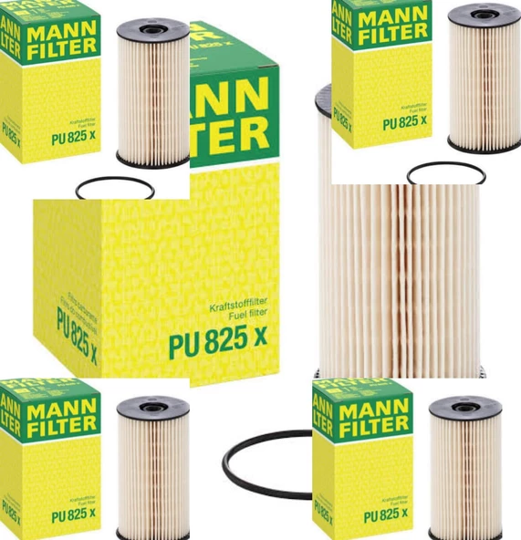Mann Filter Pu825x Yakıt Filtresi Audi, Seat, Skoda, Volkswagen 5ADET FİYATI