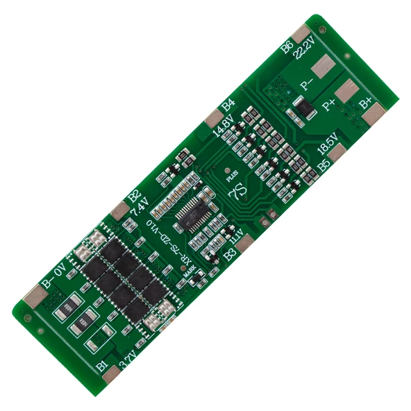 Ayt 7S 24 Volt 15 Amper 18650 Pil Şarj Deşarj Koruma Kartı 6 IC li - Resim 2