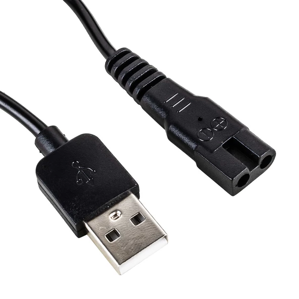 Ayt Tıraş Makinaları İçin Usb Şarj Kablosu 1 Metre Uc Ölçüsü 6.2x12.7 Mm No:14