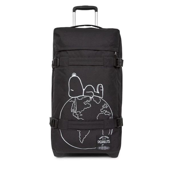 Eastpak Transit'r L Peanuts Placed Valiz EK0A5BA97O1