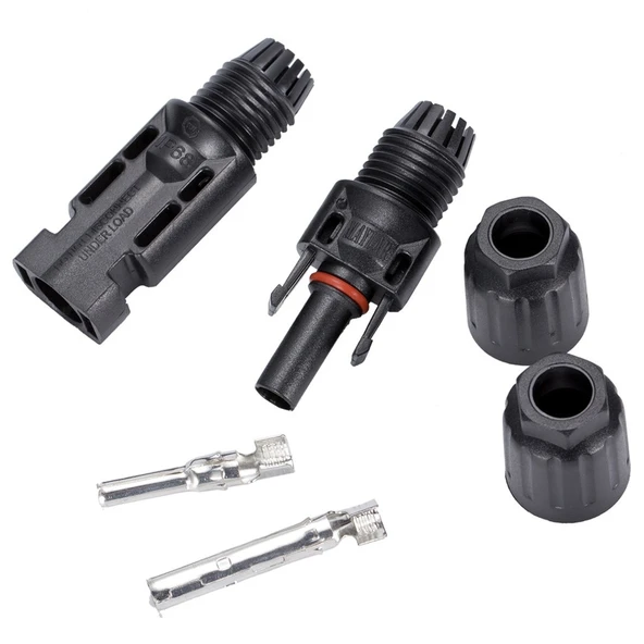 Ayt Solar Panel MC4 Konnektör Seti -40 +85 Derece Dayanıklılık - 2