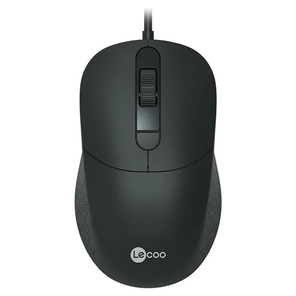 Lenovo Lecoo MS102 800/1200/1600 DPI 4 Tuşlu USB Kablolu Optik Mouse - 4