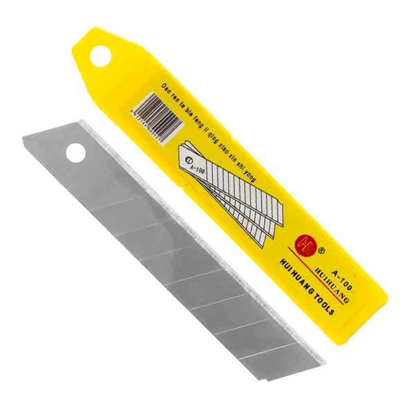 Powermaster Yedek Maket Bıçak Ağzı 18x0.4 Mm 10 Adet Falçata Bıçağı ürün görseli 1