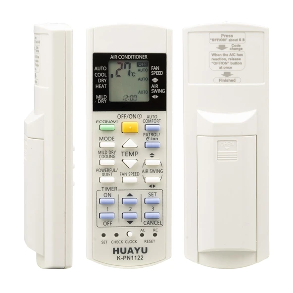 Ayt Panasonic Universal Akıllı Klima Kumandası K-PN1122 Tüm Panasonik Klimalar İçin - 1