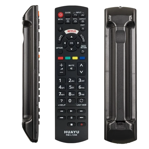 Huayu Kl Rm-L1268 Panasonic Netflix Lcd Led Tv Kumandası Bristerli Panasonik - Resim 3