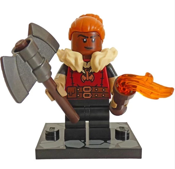 Lego Minifigür 71047 Dungeons & Dragons - 1 Dwarf Barbarian ürün görseli