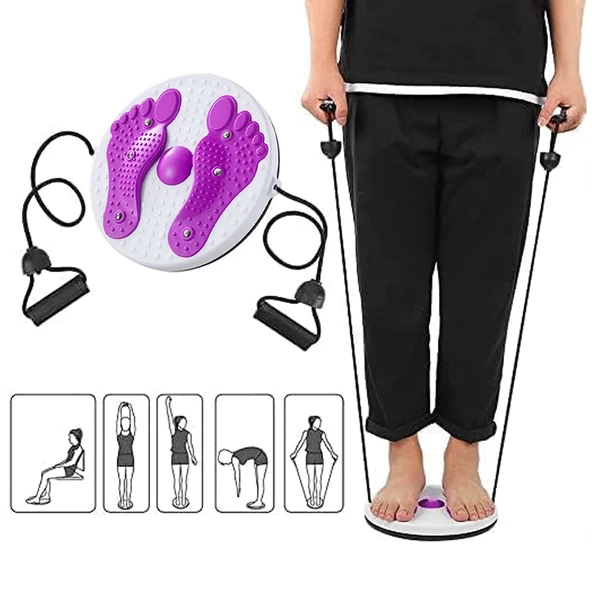 Ayt Sunup Twister Diski Sayıflama Bel İnceltme Vücut Şekillendirici Egzersiz Spor Aleti - 3