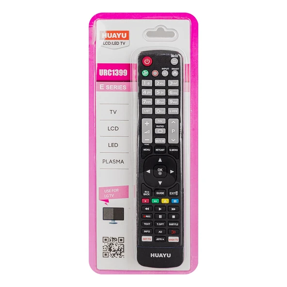 Huayu Kl Ucr1399 Lg Universal Lcd Led Tv Kumandası Tüm Lg Modellerine Uyumlu Uzaktan Kumanda