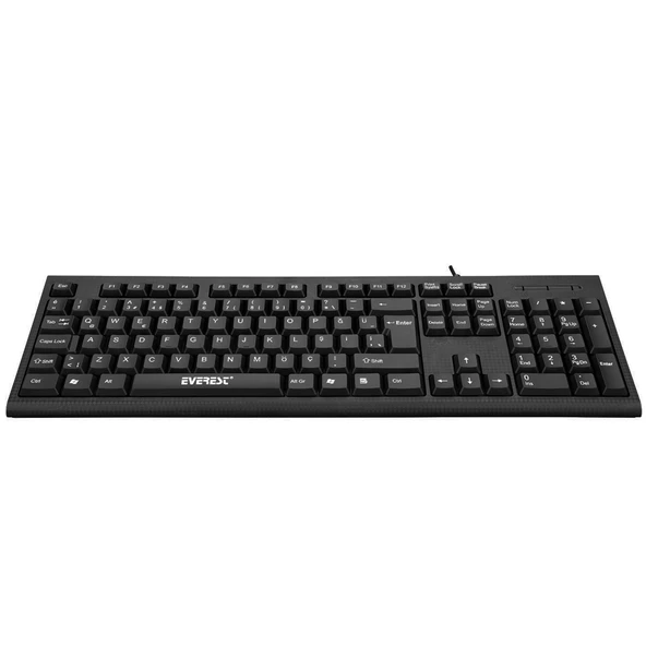 Everest Usb Q Standart Klavye KB-871U - Resim 2