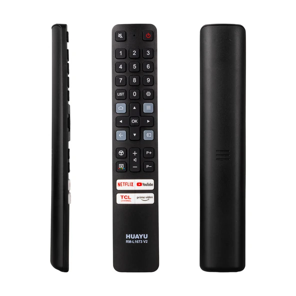 Huayu KL RM-L1673 Netflıx-Prıme Vıdeo-Zee5-Youtube Tuşlu Tcl Lcd Led Tv Kumandası Uzaktan Kumanda - 3