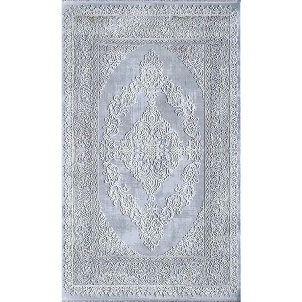 ARTEMİS DİOR 05860B VİZON GRİ HALI 160X230 - 1