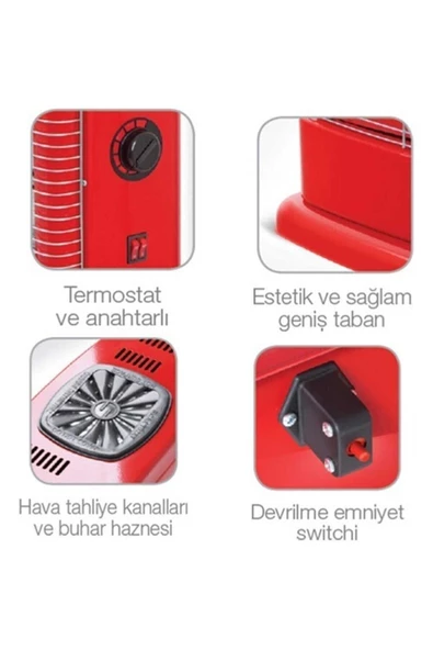 Ms 2500 Elektrikli Quartz Isıtıcı Şömine Tipi - 2500w - 2