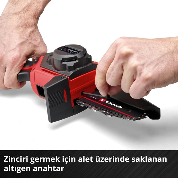 Einhell GE-PS 18/15 Li BL - Solo Akülü Dal Budama Testeresi - 4600040 - 6