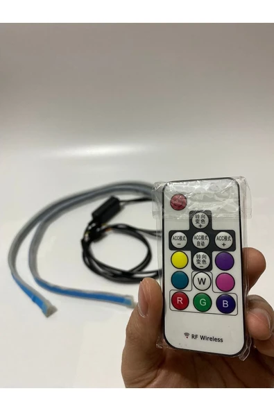 Far Içi & Far Üstü Kumandalı Rgb Kayar Led - Sinyal Özellikli - 5