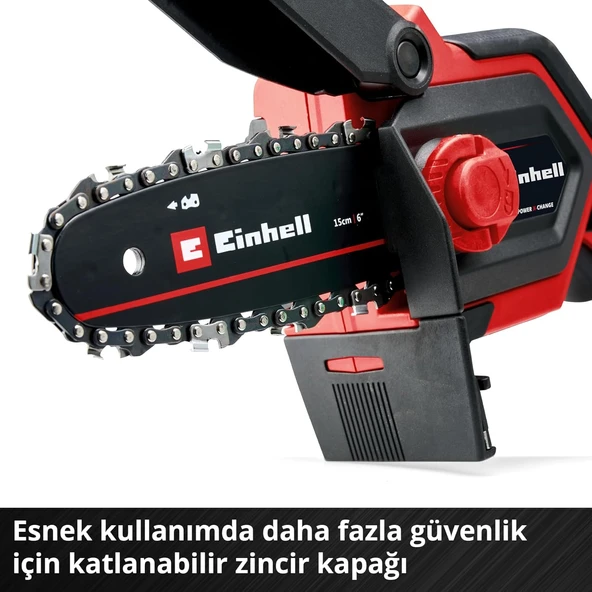 Einhell GE-PS 18/15 Li BL - Solo Akülü Dal Budama Testeresi - 4600040 - 5