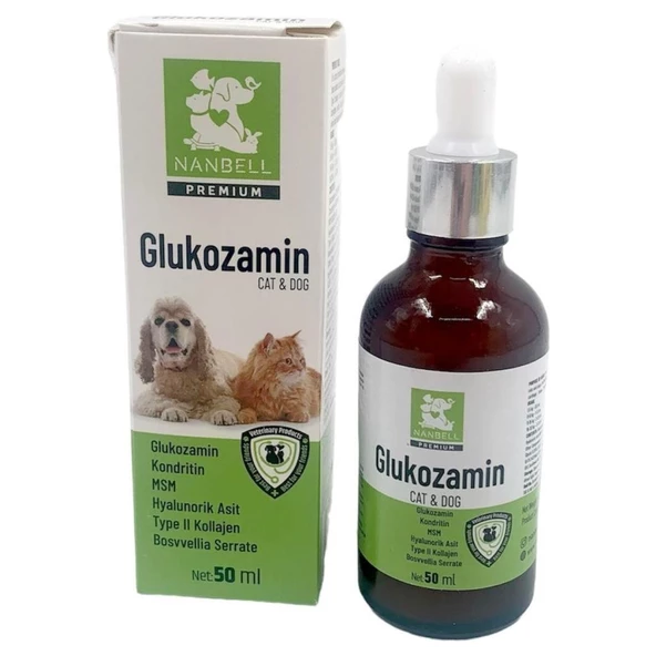 Nanbell Glukozamin Kedi Köpek Şurup 50Ml