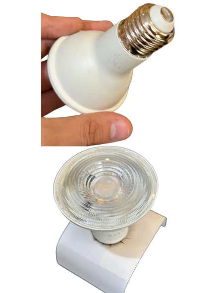 Şavk 7W 3000K (Sarı Işık) Par20 E27 Duylu Led Spot Ampul (2 Adet) - Resim 5