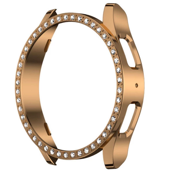 Samsung Galaxy Watch 4 5 6 7 FE 40 mm TEK SIRA Taşlı Kasa Koruyucu (Ekran Koruyucusuz) TEKSIRA - Resim 11