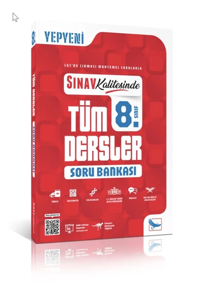 8. Sınıf LGS Tüm Dersler Soru Bankası Sınav Kalitesinde - Sınav Yayınları