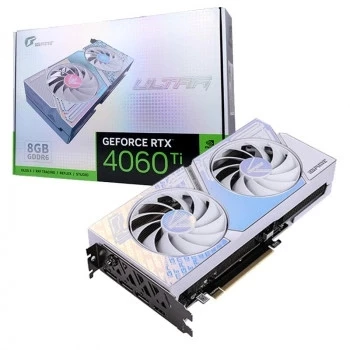 COLORFUL iGame RTX 4060 Ti Ultra 8GB GDDR6 128Bit W DUO OC 8GB-V DX12 Ekran Kartı