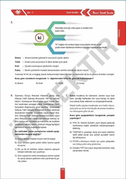 8. Sınıf LGS Tüm Dersler Soru Bankası Sınav Kalitesinde - Sınav Yayınları - 4