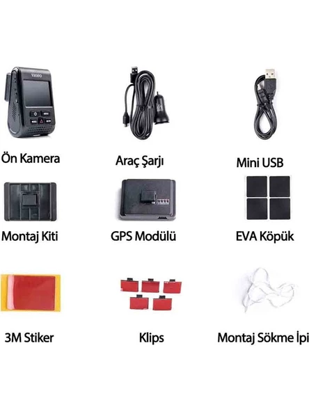 Viofo A119 V3 Gps'li Akıllı Araç Kamerası - 5