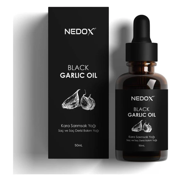 NEDOX Aşırı Yıpranmış Ve Dökülen Saçlara Özel Kara Sarımsak Yağı 50 Ml - Resim 4