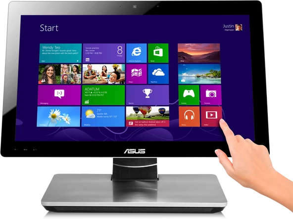 ASUS ALL İN ONE PC ET2300-27.5 DOKUNMATİK EKRAN-İ7 3. NESİL-8 GB RAM-128 SSD-1TB HDD-256GB SSD-WİN 10-YENİLENMİŞ 12 AY GARANTİLİ ÜRÜN - 3