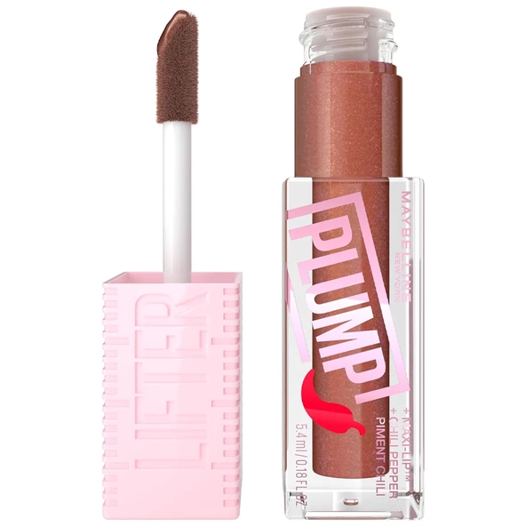 Maybelline Lifter Plump Dolgunlaştırıcı Dudak Parlatıcısı 07 Cocoa Zing