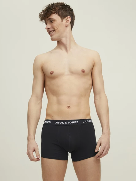 JACK JONES 10 lu Pamuklu Erkek Boxer 12189937 - 2
