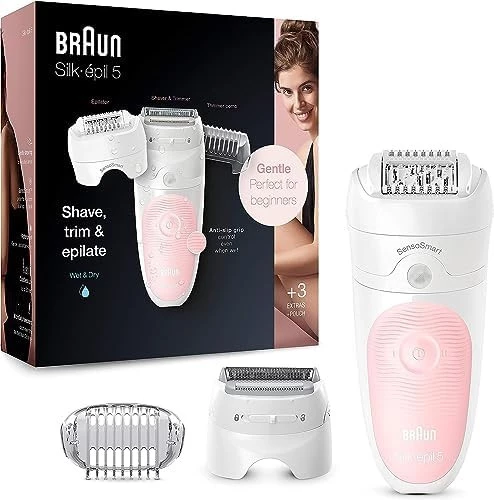 Braun Braun Silk-Epil 5 5620 Islak Kuru Epilatör--KUTU HASARLI SIFIR ÜRÜN--