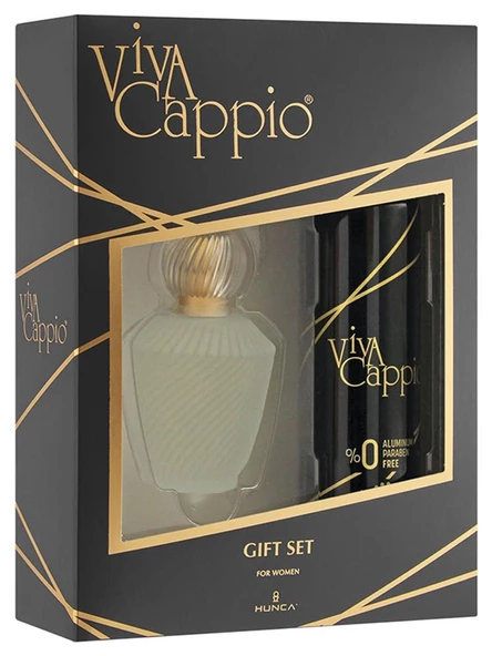 VIVA CAPPIO Classic Kadın Parfüm Seti 60 ml EDT + 150 ml Deodorant