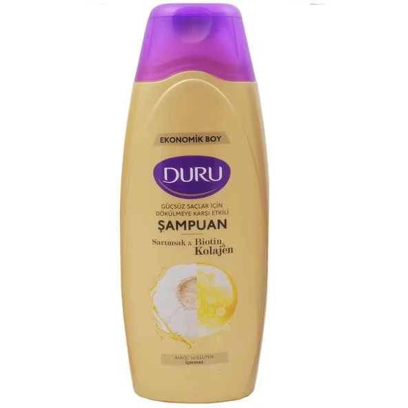 Duru Şampuan Sarımsak Biotin Kolojen Dökülen Saçlar 700 Ml