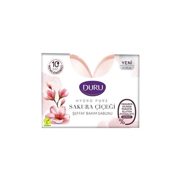 Duru Duş Sabunu Hydra Pure Cherry Blossom 2 Li 270 Gr