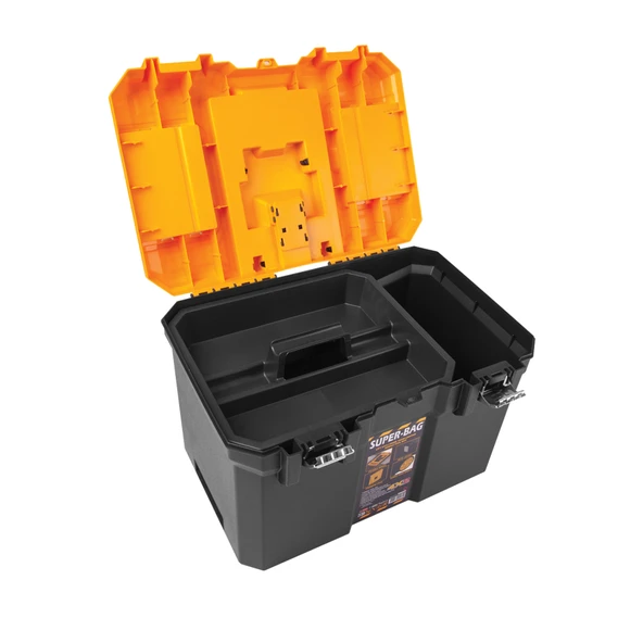 Büyük Tekerlekli Çift Katlı Teknisyen Alet Çantası Takım Çantası Çekçekli Alet Çanta - 6