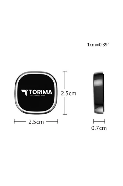 Torima JX-029 Siyah Mıknatıslı Araç İçi Telefon Tutucu - 2