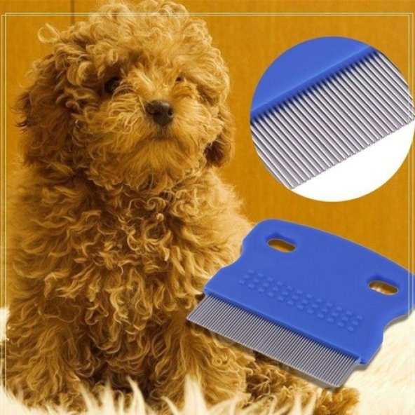 Kedi Köpek Bit Pire Toplayıcı Tarak Pratik Evcil Hayvan Temizliği - 3