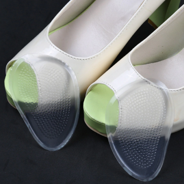 Topuklu Ayakkabı Tabanlığı Kaydırmaz Silikonlu Kalın 1 Çift - 2