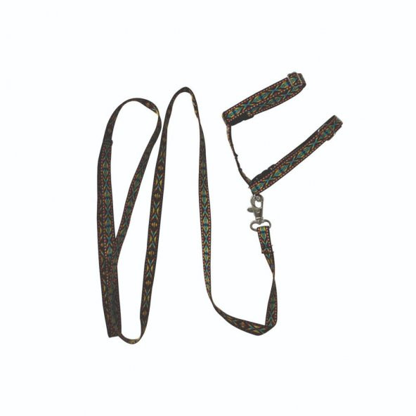 Ayarlanabilir Lüx Kedi Gezdirme Tasması 120 cm - 3