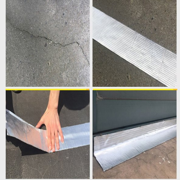 Waterproof Tape Su Geçirmez Güçlü Tamir Bandı Çamur Bant Duvar Çatlakları Çatı Cam Demir Beton Pimaş - 4
